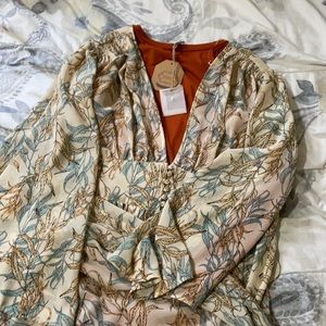 2 piece maxi dress set. New. Size L